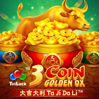 3 Coin Golden OX game tile