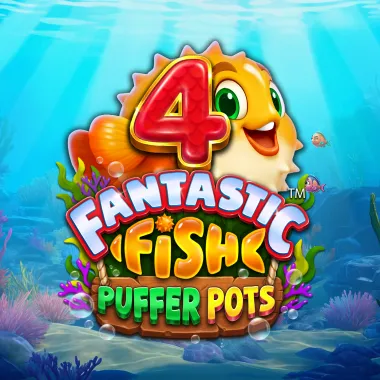 4 Fantastic Fish Puffer Pots game tile